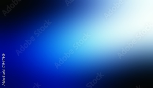 Black and blue gradient background.