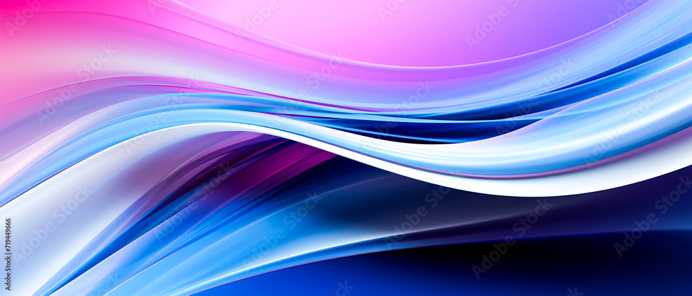 Stylized abstract waves in blue and pink, light silver and purple colors. Clean lines, clean shapes, 8k resolution, multi-layer translucency. Ideal for bright, smooth backgrounds Stylized abstract waves in blue and pink, light silver and purple colors. Clean lines, clean shapes, 8k resolution, multi-layer translucency. Ideal for bright, smooth backgrounds