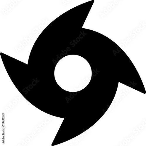 Creative vector of hurricane scale indication icon symbol isolated on transparent background. Art design vortex, typhoon, tornado funnel, wind storm. Abstract concept graphic element collections.