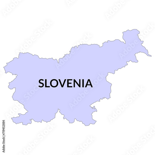 Slovenia map. Map of Slovenia