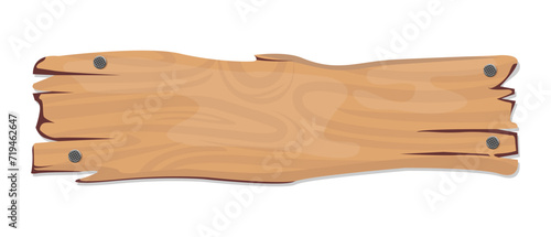 wooden cutting board isolated, Name wooden board with empty area for text