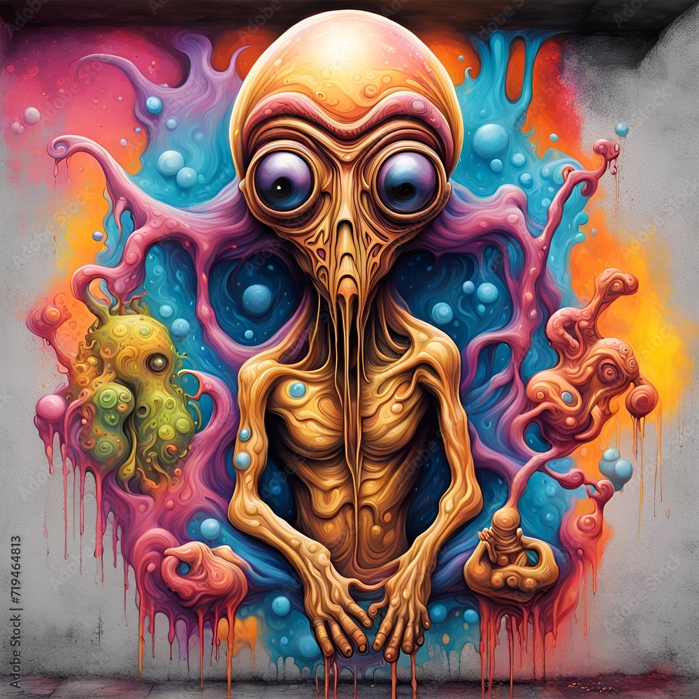 Fototapeta premium Alien Art