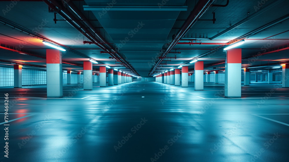 Large underground parking
