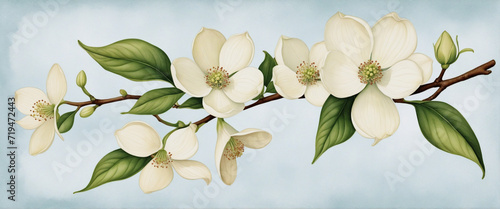 Dreamy Dogwood: A Romantic Wedding Invitation Design