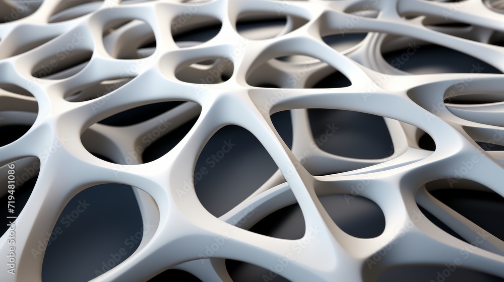 Futuristic background with chaotic shapes. Bended stripes chaotic structure background. Reflective surface pattern. Futuristic background with chaotic shapes. Bended stripes chaotic structure background. Reflective surface pattern.