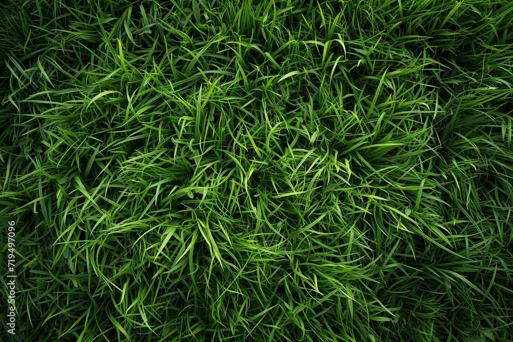 Grass For Background, Top View