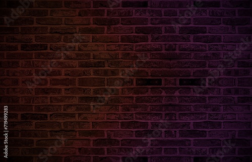red brick wall background for design.