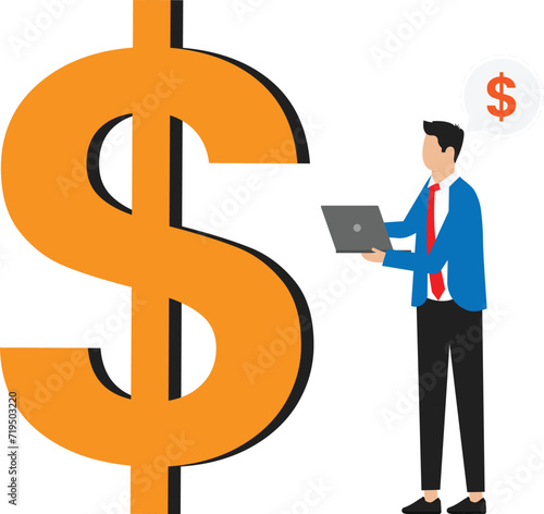 Passive income and enjoying financial freedom and independence, Successfully and free of debts people planning budget concept,
