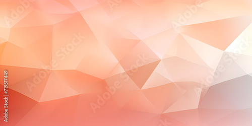 Abstract geometrical background in pastel peach fuzz color