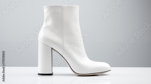Sleek leather ankle boots