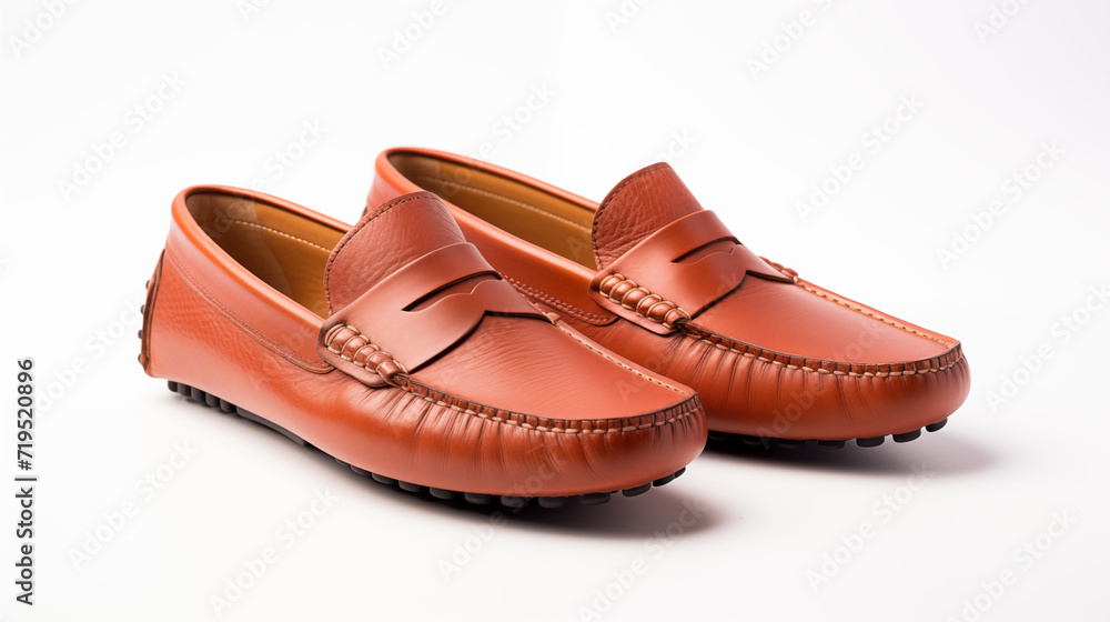 Fototapeta premium Classic leather driving shoes