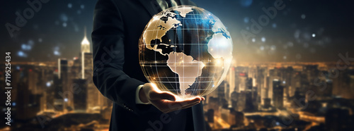 global business network concept