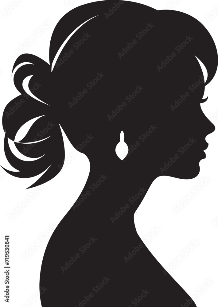 Simplicity in Movement Black Vector ArtEmpowered Poses Womens Vector Design