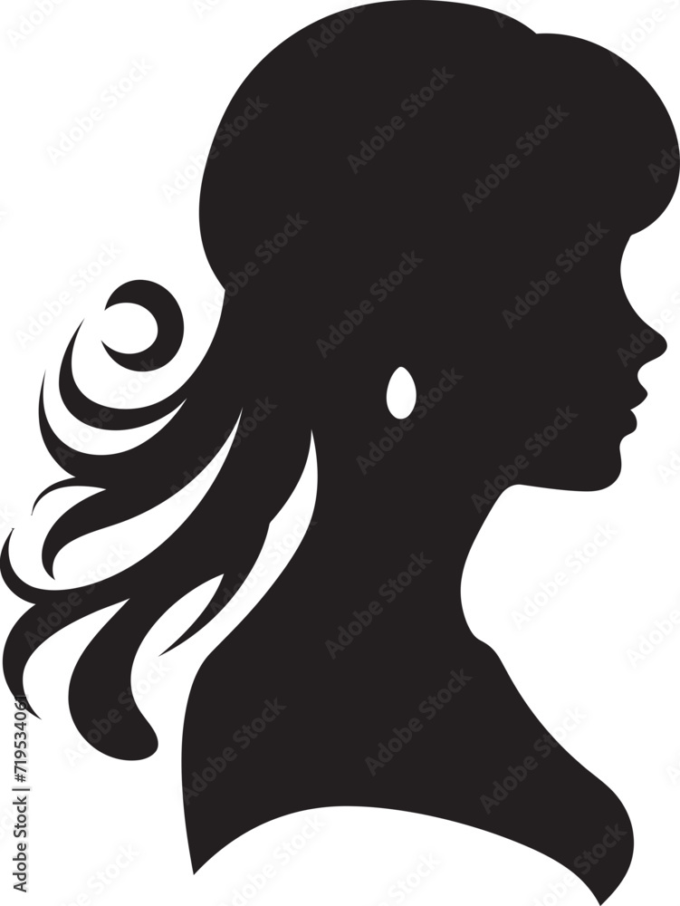 Empowered Womans Essence Vector DesignElegant and Confident Women Vector Art