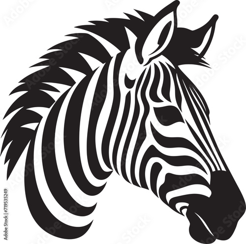 Graphic Safari Vector Zebra ShowcaseSleek Zebra Silhouettes Vector Edition