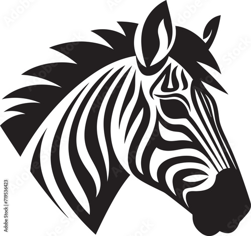 Graphic Lines Vector Zebra ShowcaseExpressive Zebra Illustration Zebra Sketches