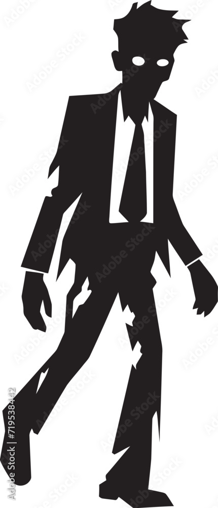 Deathly Outbreak Zombie Vector Black ChaosGory Undeath Black Vector Zombie Collection