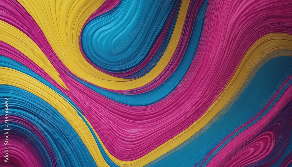 Colorful Retro Liquid Paint Background with Grainy Texture and Flowing Curve Pattern Colorful Retro Liquid Paint Background with Grainy Texture and Flowing Curve Pattern