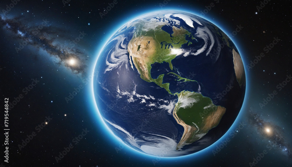 Fototapeta premium Cosmos and Our World