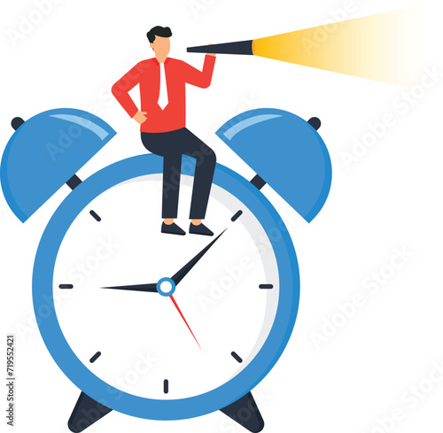 Time Management and schedule clock deadline for task management of pending work on deadline concept,  © BinikSol