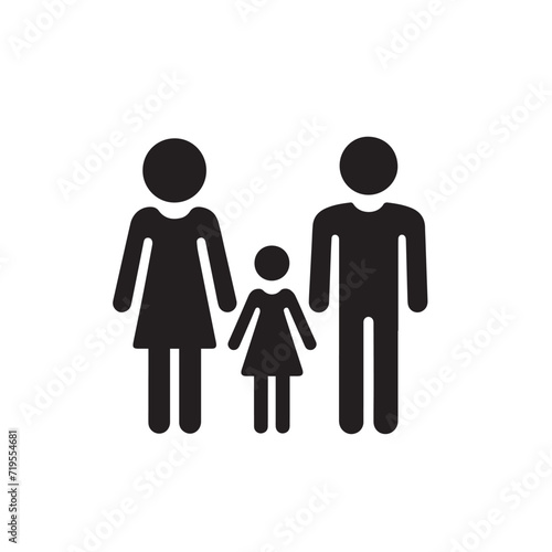 Family icon vector