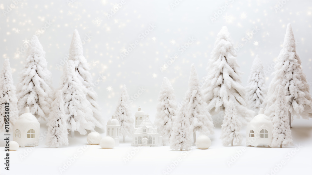 Fototapeta premium Winter Wonderland Scene
