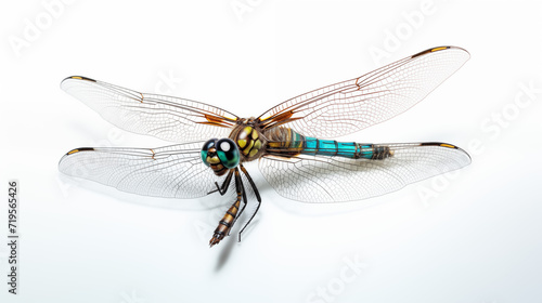 Dragonfly in mid flight