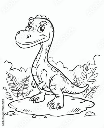 dinosaur cartoon © Gblack