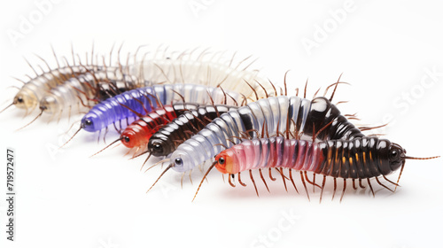 Close up of a centipedes many legs