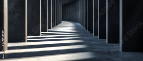 Architectural Perspective: An Abstract Interpretation of Light and Shadow in Modern Design