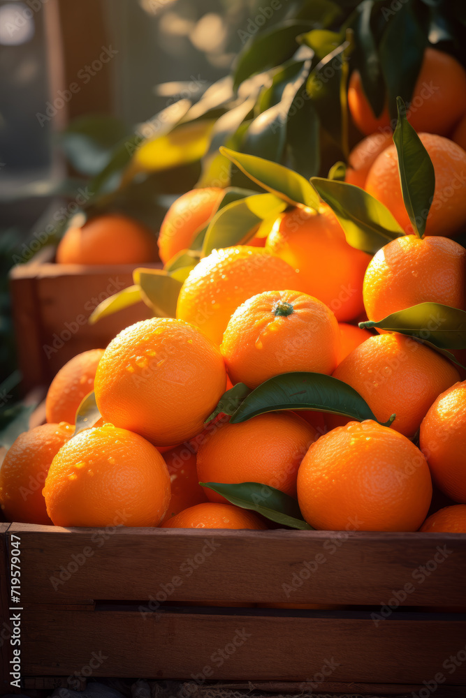 Flavorful Orange Fruit - Fresh Fruit Art