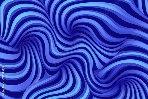 Indigo groovy psychedelic optical illusion background