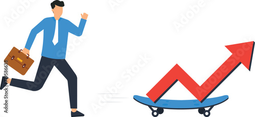 Cost of living crisis and cost living arrow and supermarket graph rising up and business investment concept,
