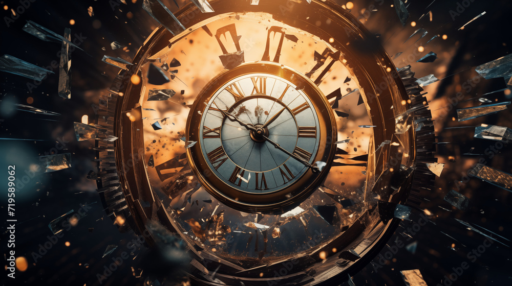 Explosive Moment Capturing the Fragmentation of Time