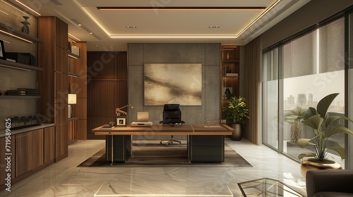Modern decoreted office, with amazing look © Safdar