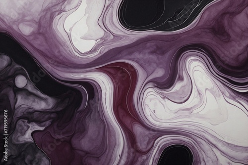 purple marble liquid background with swirls