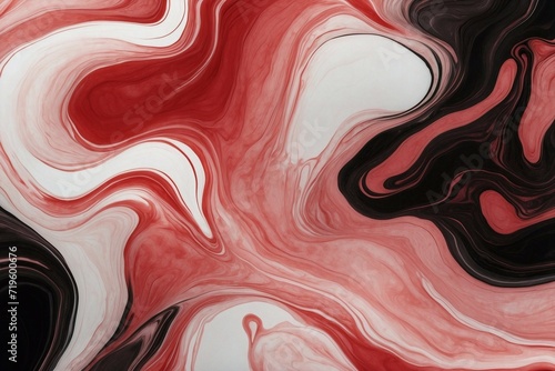 abstract red and white background with swirls