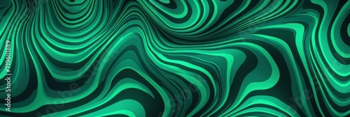 Jade groovy psychedelic optical illusion background