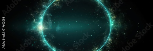 Jade mist glitter circle of light shine sparkles and platinum moonlight spark particles
