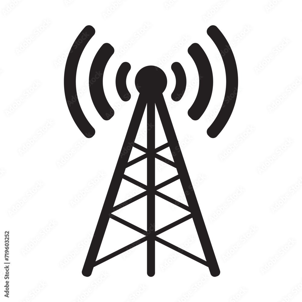antenna icon vector illustration design antenna icon vector illustration design