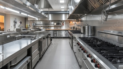 Professional Stainless Steel Commercial Kitchen