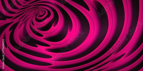 Magenta groovy psychedelic optical illusion background