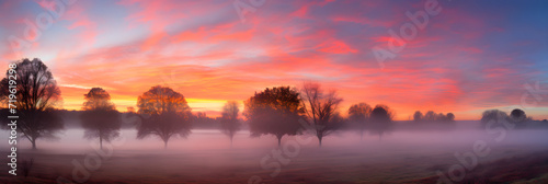 Dawn's Serenade: The Enthralling Symphony Of An Early Morning Sunrise