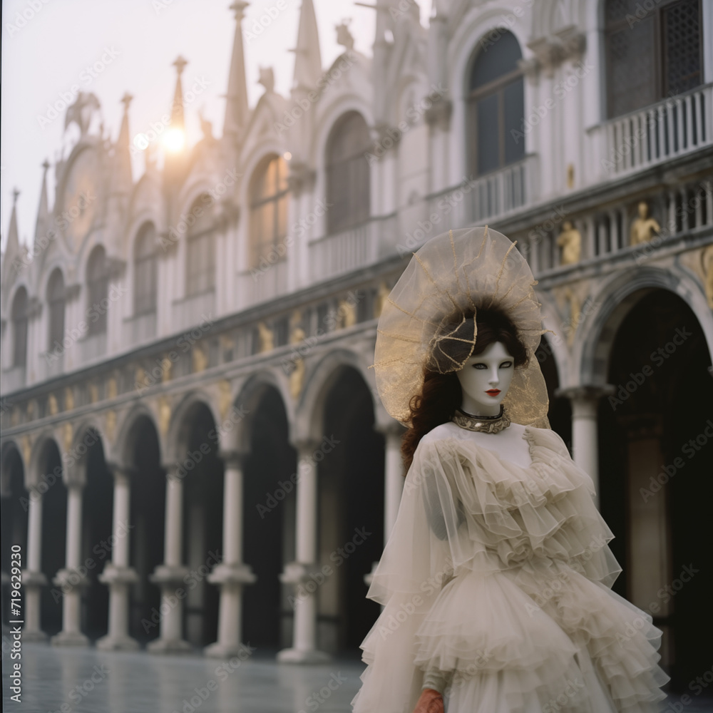 Venetian Elegance: Carnival Mask Venetian Elegance: Carnival Mask