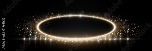 Pearl brilliance glitter circle of light shine sparkles and platinum moonlight spark particles