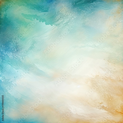 Pearl watercolor abstract painted background on vintage paper background © Lenhard