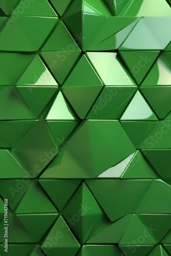 Polished semigloss wall background with tiles triangular tile pattern