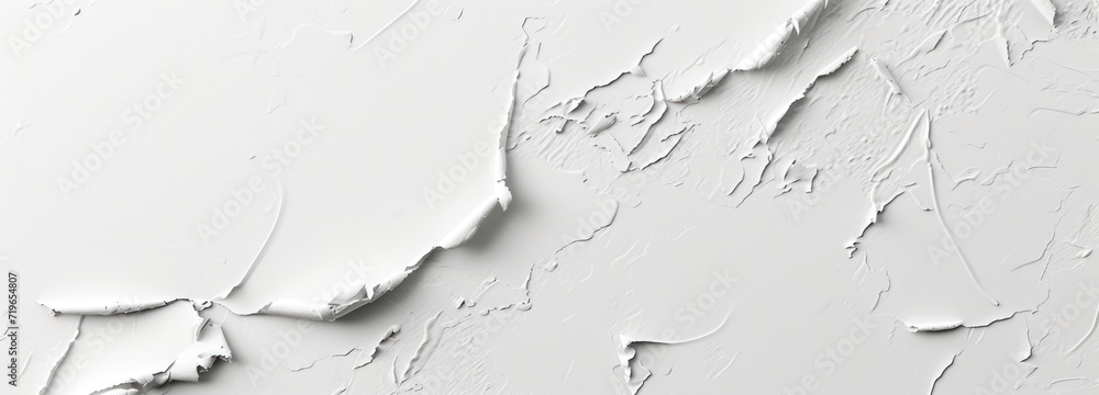 Decaying White Wall With Peeling Paint Decaying White Wall With Peeling Paint