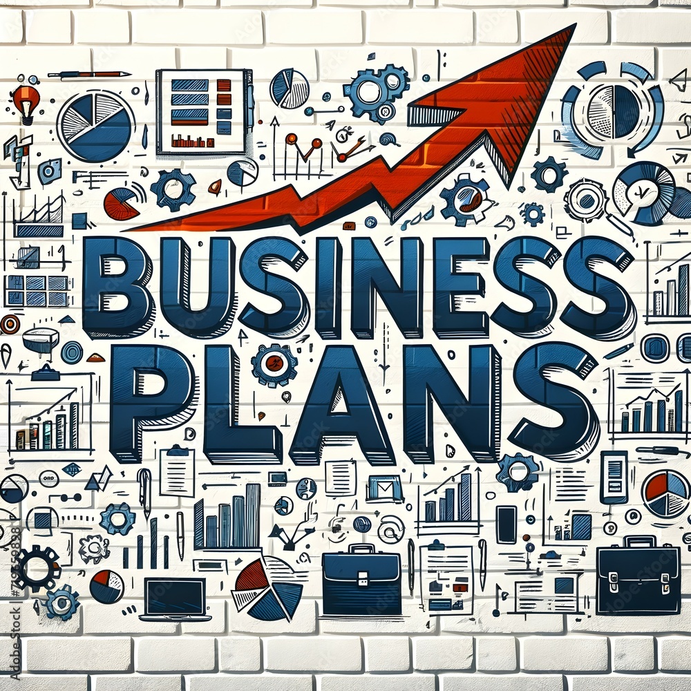 Obraz premium Business Plan