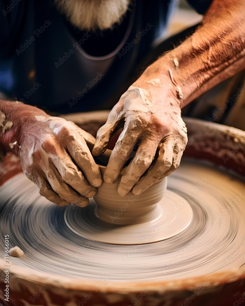 Handmade Elegance: Crafting Ceramics on the Potter's Wheel